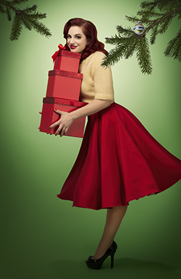 Lone Star Pin-up Themes - Holiday Vixens Christmas Cutie