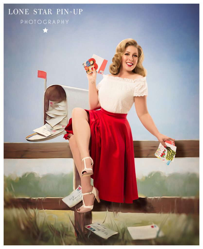 Lone Star Pin-up