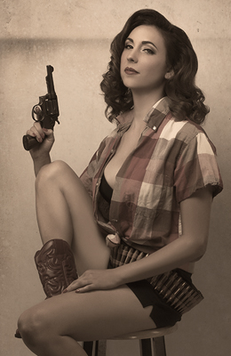 Lone Star Pin-up Themes - Cowgirls