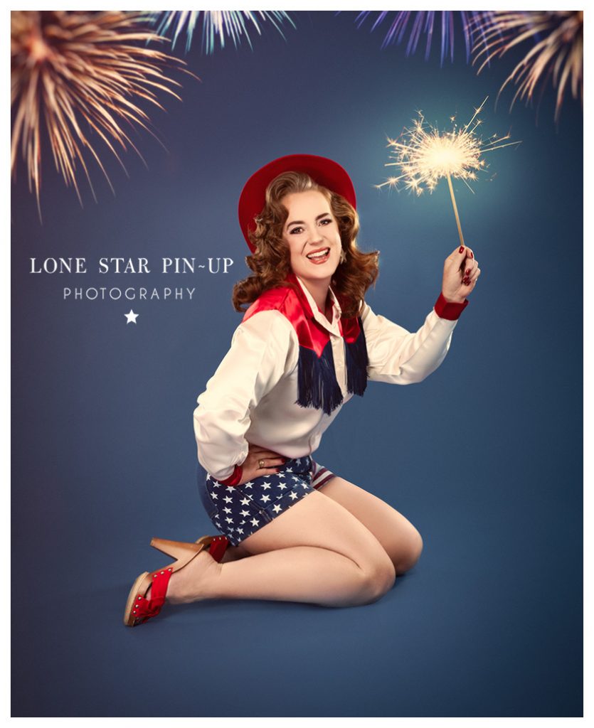 Lone Star Pin-up