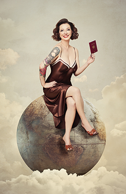 Lone Star Pin-up Themes - Custom Artwork